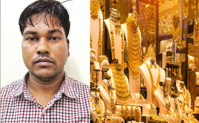 ৫০টি সোনার দোকানে ডাকাতি করে ভারতে পালিয়ে যান হাসান