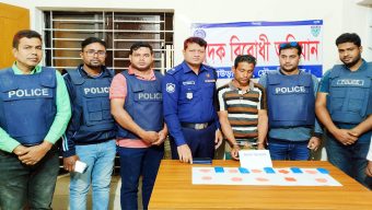 কুলাউড়ায় সহস্রাধিক ইয়াবাসহ ব্যবসায়ী গ্রেপ্তার