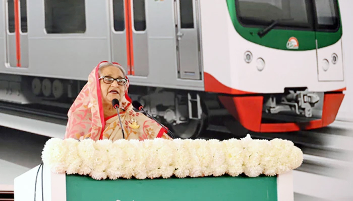 মেট্রোরেলের মাধ্যমে ৪ মাইলফলক অর্জন: প্রধানমন্ত্রী