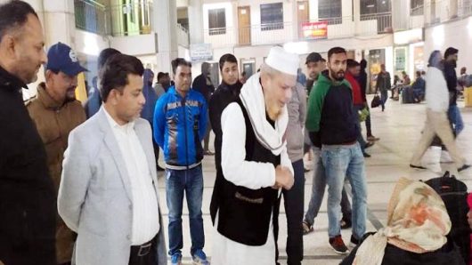 সিলেট রেলওয়ে স্টেশন পরিদর্শনে মিলাদ গাজী