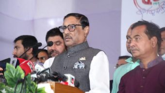 বিদেশিদের কথায় দেশের মানুষ ভোট দিবে না : বিএনপিকে ওবায়দুল কাদের