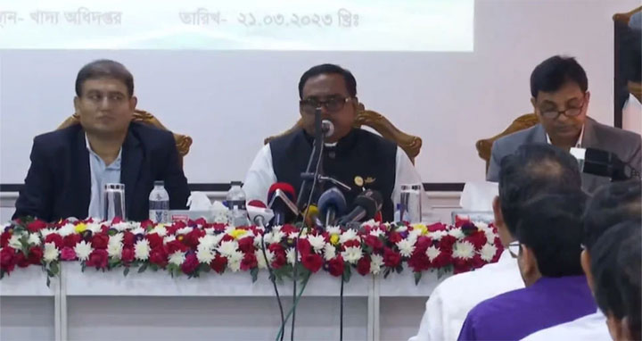 চালের কৃত্রিম সংকট সৃষ্টি করলে কঠোর ব্যবস্থা : খাদ্যমন্ত্রী