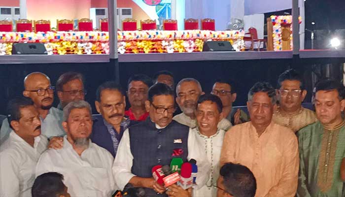 ময়মনসিংহে প্রধানমন্ত্রীর জনসভা হবে স্মরণকালের সর্ববৃহৎ: ওবায়দুল কাদের