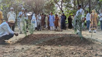 বীর মুক্তিযোদ্ধা ডা. জাফরুল্লাহ চৌধুরীর দাফন সম্পন্ন
