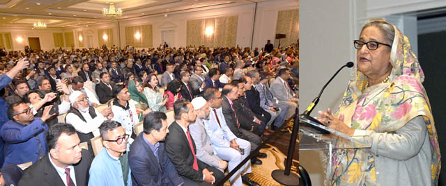 অগ্নিসন্ত্রাসীরা যেন কখনই ক্ষমতায় ফিরতে না পারে : দেশবাসীকে সতর্ক থাকার আহ্বান প্রধানমন্ত্রীর