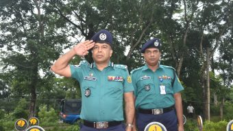 কামাল বাজার তদন্ত কেন্দ্র পরিদর্শন করলেন এসএমপি কমিশনার