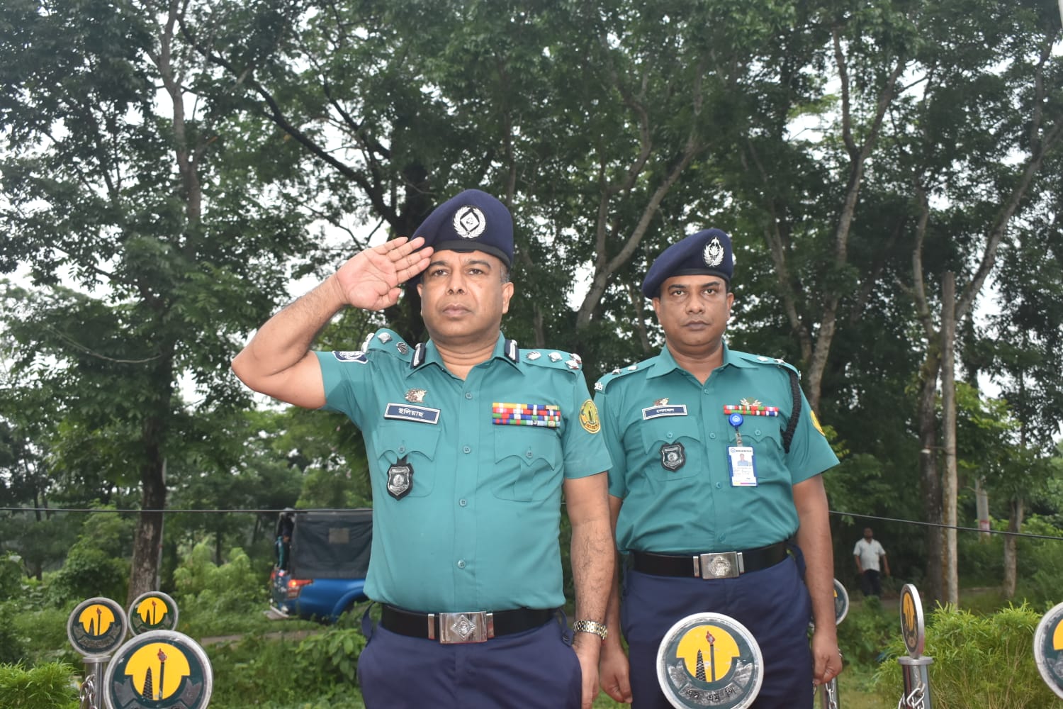 কামাল বাজার তদন্ত কেন্দ্র পরিদর্শন করলেন এসএমপি কমিশনার