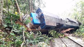 সিলেটগামী ট্রেন লাইনচ্যুত