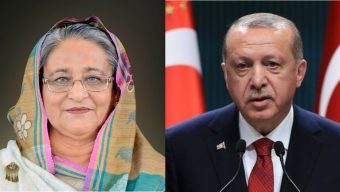 শেখ হাসিনাকে এরদোয়ানের ফোন