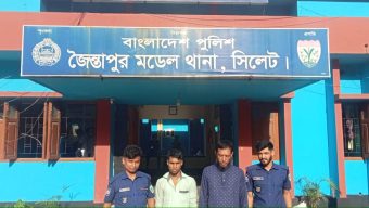 জৈন্তাপুরে ২৬ ( কার্টুন )ভারতীয় নাসির বিড়ি উদ্ধার