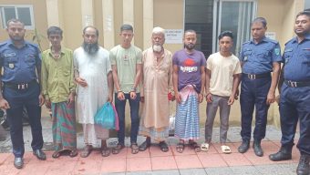 গোলাপগঞ্জে পুলিশের অভিযানে সাজাসহ ৮ ওয়ারেন্টভুক্ত আসামী গ্রেপ্তার