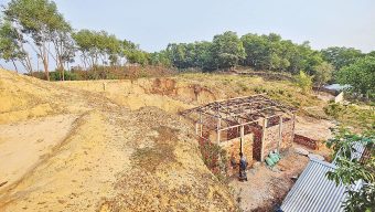 সিলেটে ঠিরা কাঠছে প্রভাবশালীরা, পরিবেশ নির্বিকার !