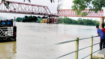 বৃষ্টির কারণে দেশের দুই বিভাগে নদীর পানি বাড়ছে