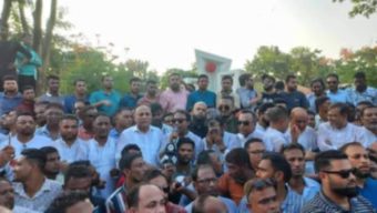প্রতিষ্ঠাবার্ষিকী উপলক্ষে সিলেট জেলা ও মহানগর যুবদলের বর্ণাঢ্য র‌্যালি