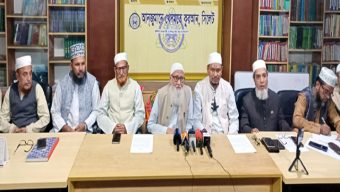 সাংবাদিকদের সাথে আনজুমানের মতবিনিময়
