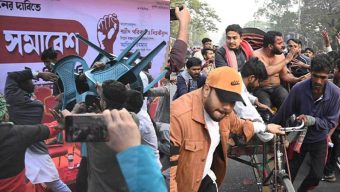 অন্তর্র্বতী সরকারের সমালোচনা করে বক্তব্যের জেরে ফারুক হাসান হামলার শিকার