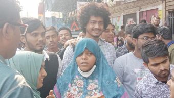 নিষিদ্ধ ছাত্র সংগঠন ছাত্রলীগের আফিয়া আনজুম সুপ্তি নামে এক নারী কর্মীকে আটক অতঃপর