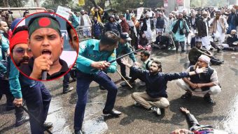 মাদরাসার শিক্ষকদের ওপর পুলিশের হামলায় তীব্র নিন্দা জানিয়েছেন-হাসনাত