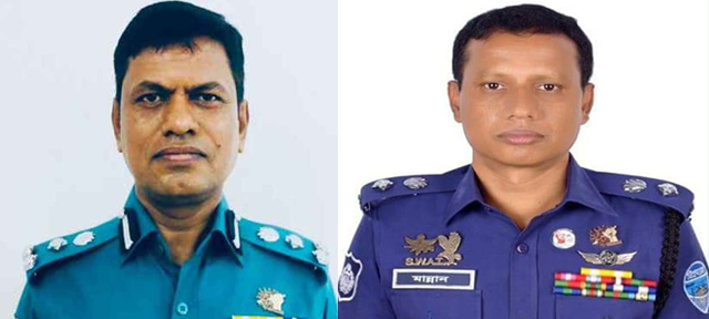 ডিআইজি মোল‍্যা নজরুল ইসলামসহ চার পুলিশ কর্মকর্তাকে আটক