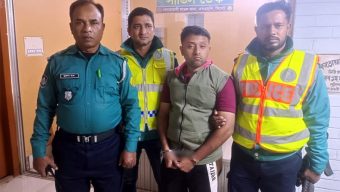 নিষিদ্ধ ঘোষিত সংগঠন ছাত্রলীগের পদবীধারী নেতাকে গ্রেফতার