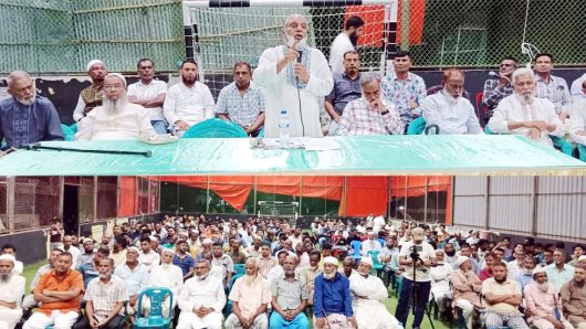 কদমতলী আবাসিক এলাকার সুষ্ঠ পরিবেশ বজায় রাখার লক্ষে পঞ্চায়েতি কমিটির সভা
