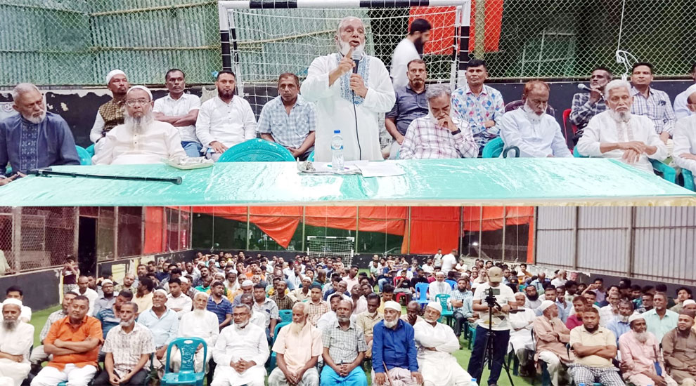 কদমতলী আবাসিক এলাকার সুষ্ঠ পরিবেশ বজায় রাখার লক্ষে পঞ্চায়েতি কমিটির সভা