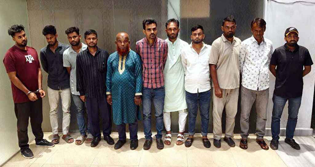 মিছিলের চেষ্টাকালে আওয়ামী লীগ ও এর অঙ্গ সংগঠনের ১১ নেতাকর্মীকে আটক