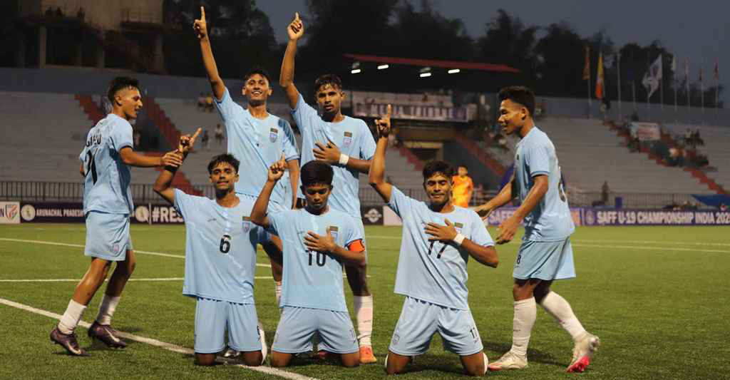 সাফ অনূর্ধ্ব-১৯ টুর্নামেন্টে সেমিফাইনালের টিকিট পেয়েছে লাল-সবুজের প্রতিনিধিরা