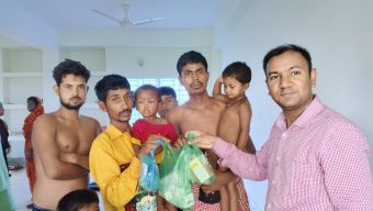 ছাতকে ভারতীয় (বিএসএফ) পুশ ইন করা ১৬ জনের মৌলিক চাহিদা পূরণে সক্রিয় ভূমিকা পালন করছেন উপজেলা নির্বাহী কর্মকর্তা