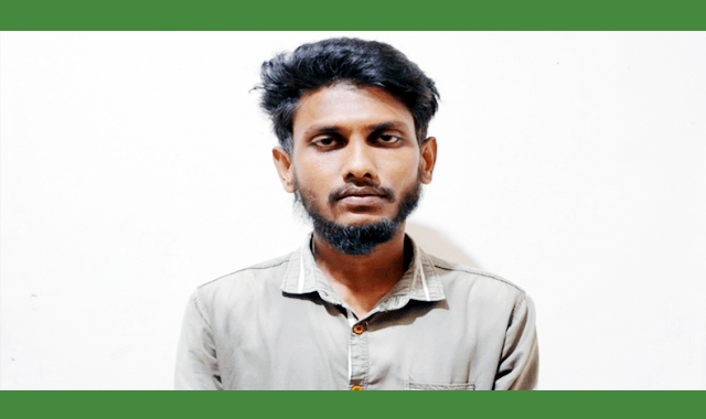 এক ছাত্রলীগ নেতাকে গণপিটুনি দিয়ে পুলিশের সোপর্দ করেছে স্থানীয় জনতা