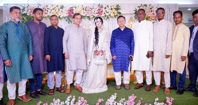 বিএনপির নেতা ও বিশিষ্ট ব্যবসায়ী খলিলুর রহমান খলিল এর বোনের বিয়ে সম্পন্ন