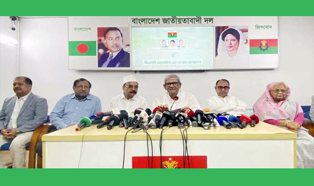 বিএনপি ক্ষমতায় গেলে তিস্তা প্রকল্প বাস্তবায়নে চীন সরকারের সঙ্গে কাজ করবে-মির্জা ফখরুল