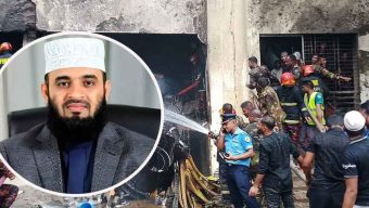 বিমান বিধ্বস্তের ঘটনায় মহান রবের দরবারে রহমত প্রার্থনা করছেন আজহারি