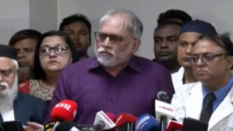 জাতীয় বার্ন ইনস্টিটিউটে ভর্তি ৩০ জন এখনও ঝুঁকিতে বলে জানিয়েছেন-ডা. সায়েদুর