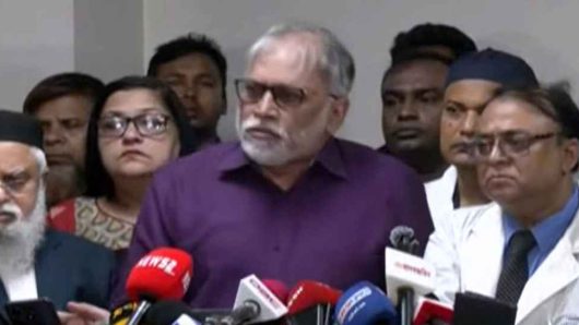 জাতীয় বার্ন ইনস্টিটিউটে ভর্তি ৩০ জন এখনও ঝুঁকিতে বলে জানিয়েছেন-ডা. সায়েদুর