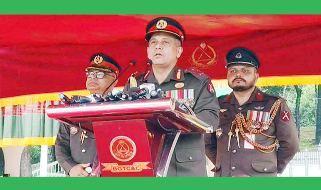 দেশমাতৃকার অখণ্ডতা রক্ষায় নবীন সৈনিকরা প্রয়োজনে জীবন দেবে বিজিবি মহাপরিচালক