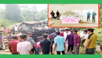 দরবস্ত এলাকায় চোরাচালান বিরোধী অভিযানে বিজিবি সদস্য আহত