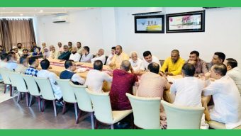 আগামী ৭ জুলাই সমাবেশ সফল করতে প্রস্তুতি সভা অনুষ্ঠিত