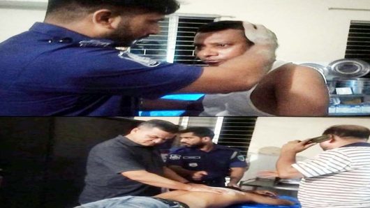 ছাতকে চোরাকারবারিদের আক্রমনে দুই পুলিশ আহত: আটক-৬