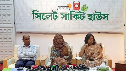 সাদাপাথর ও রেলওয়ে বাংকার এলাকায় অবৈধ পাথর উত্তোলনের ঘটনায় গণশুনানি