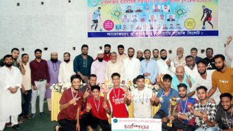 সুবিদবাজার ব্যবসায়ী সমিতির ২য় বার্ষিক ফুটবল টুর্ণামেন্টের ফাইনাল খেলা ও পুরস্কার বিতরণ সম্পন্ন
