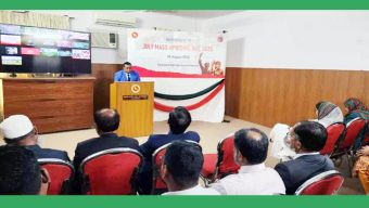 আজ জুলাই গণঅভ্যুত্থান দিবস যথাযোগ্য মর্যাদায় পালিত হয় পাকিস্তানের ইসলামাবাদে বাংলাদেশ হাইকমিশনে