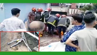 বারুতখানা এলাকায় একটি বাণিজ্যিক ভবনের ছাদ থেকে এক ব্যক্তির লাশ উদ্ধার