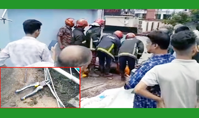 বারুতখানা এলাকায় একটি বাণিজ্যিক ভবনের ছাদ থেকে এক ব্যক্তির লাশ উদ্ধার