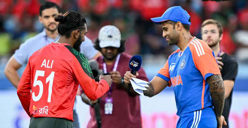 বাংলাদেশ টস জিতে ভারতকে ব্যাটিংয়ে আমন্ত্রণ জানিয়েছে