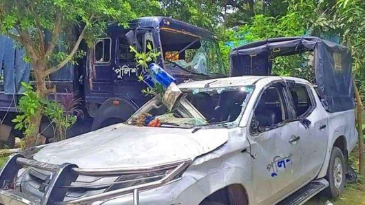 সংসদীয় আসনের সীমানা পুনর্বিন্যাস ও পুলিশের মামলার প্রতিবাদে উত্তাল ফরিদপুরের ভাঙ্গা