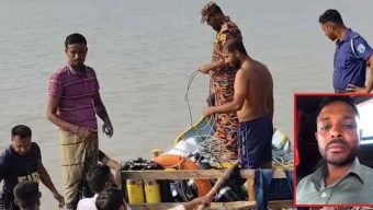 নৌ পুলিশের ধাওয়ায় নদীতে ঝাঁপ দিয়ে এক যুবক নিখোঁজ