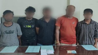 শীলং তীর জুয়া খেলার সঙ্গে জড়িত পেশাদার ৫ জুয়াড়ীকে গ্রেপ্তার
