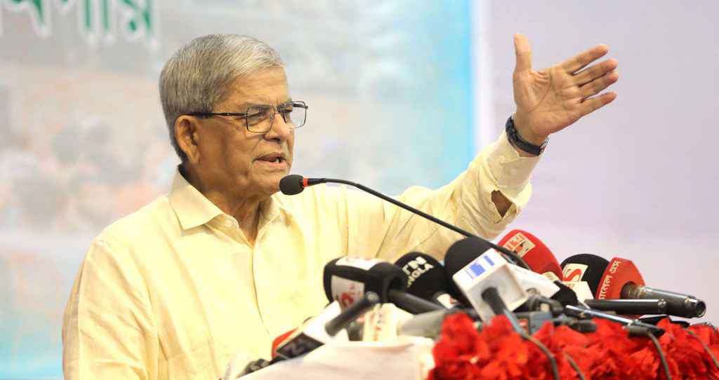 এবারের নির্বাচন আওয়ামী আমলের নির্বাচন নয়-মির্জা ফখরুল