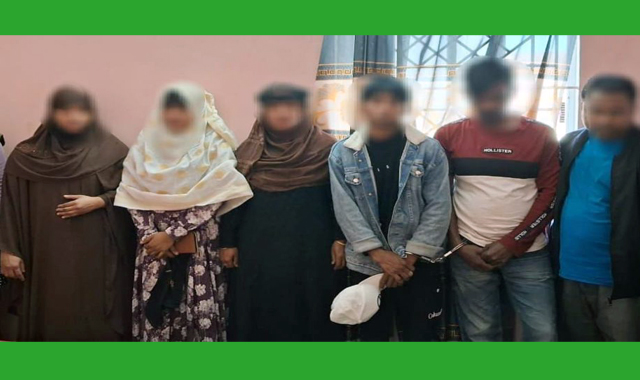 চাঁদনীঘাট এলাকার অতিথি হোটেলে অভিযান ৬জনকে আটক হোটেল সিলগালা